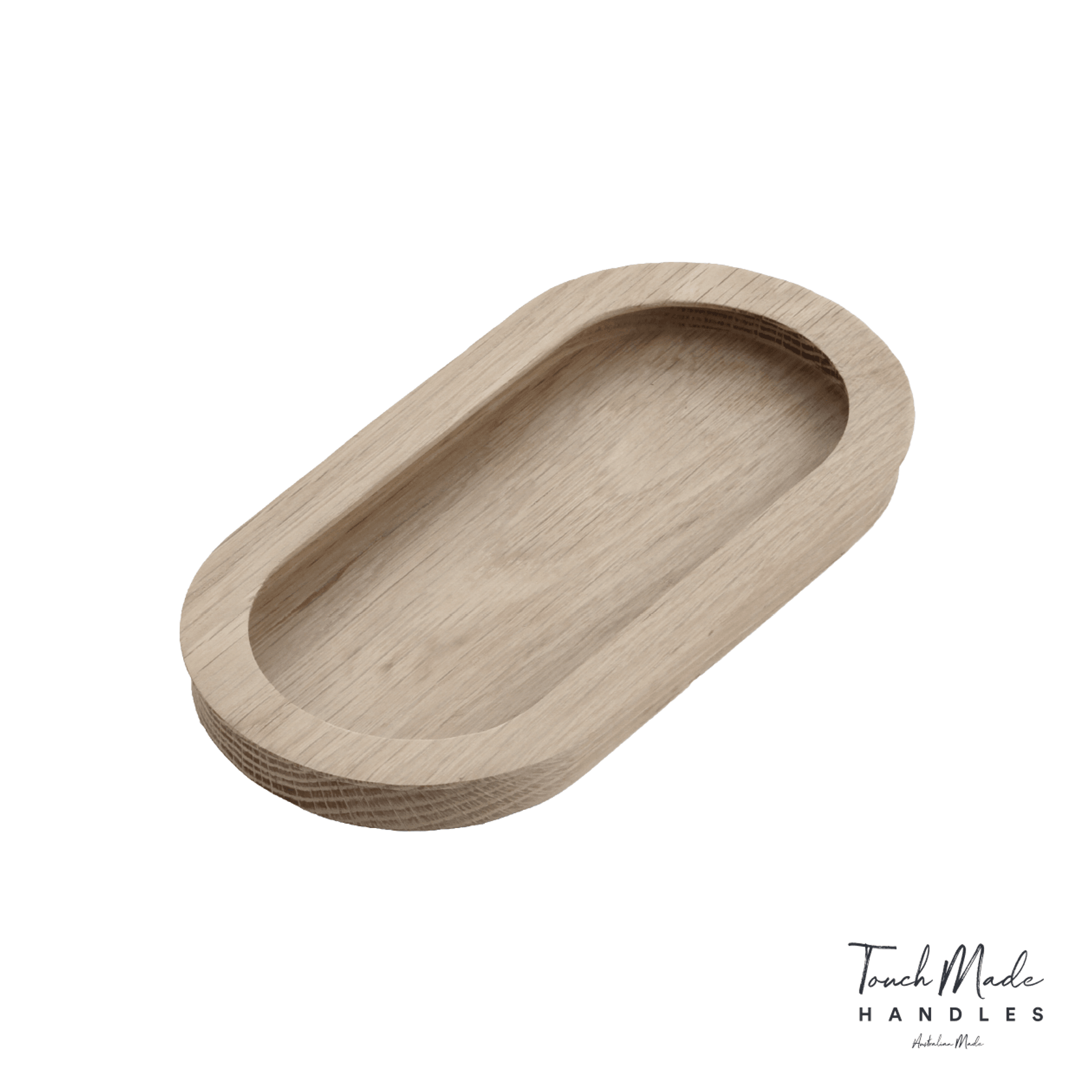 Cascade Recessed Oval Large Timber Handles gallery detail image