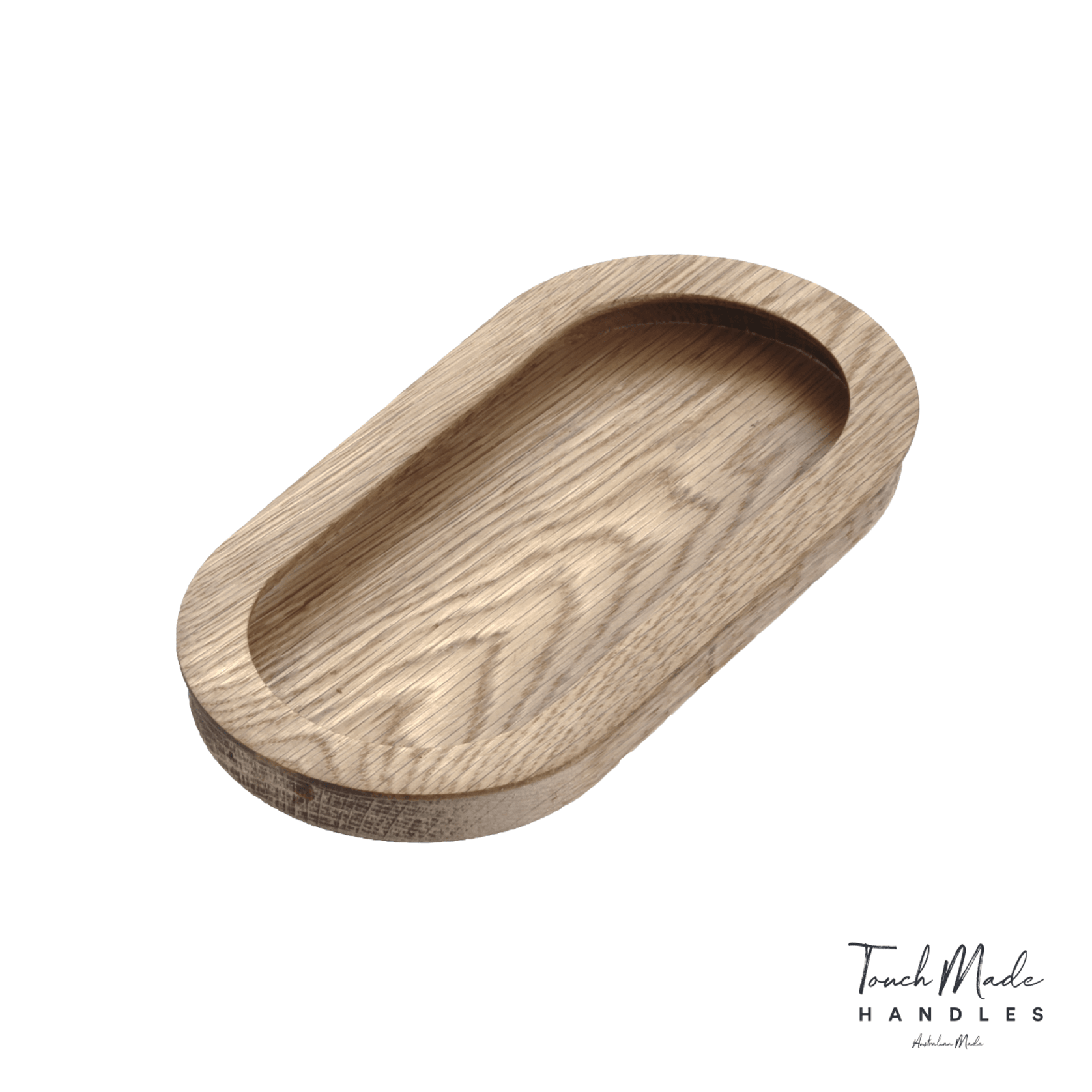 Cascade Recessed Oval Large Timber Handles gallery detail image