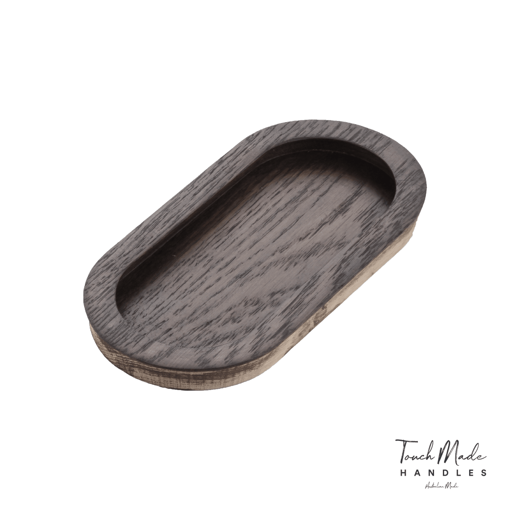 Cascade Recessed Oval Large Timber Handles gallery detail image