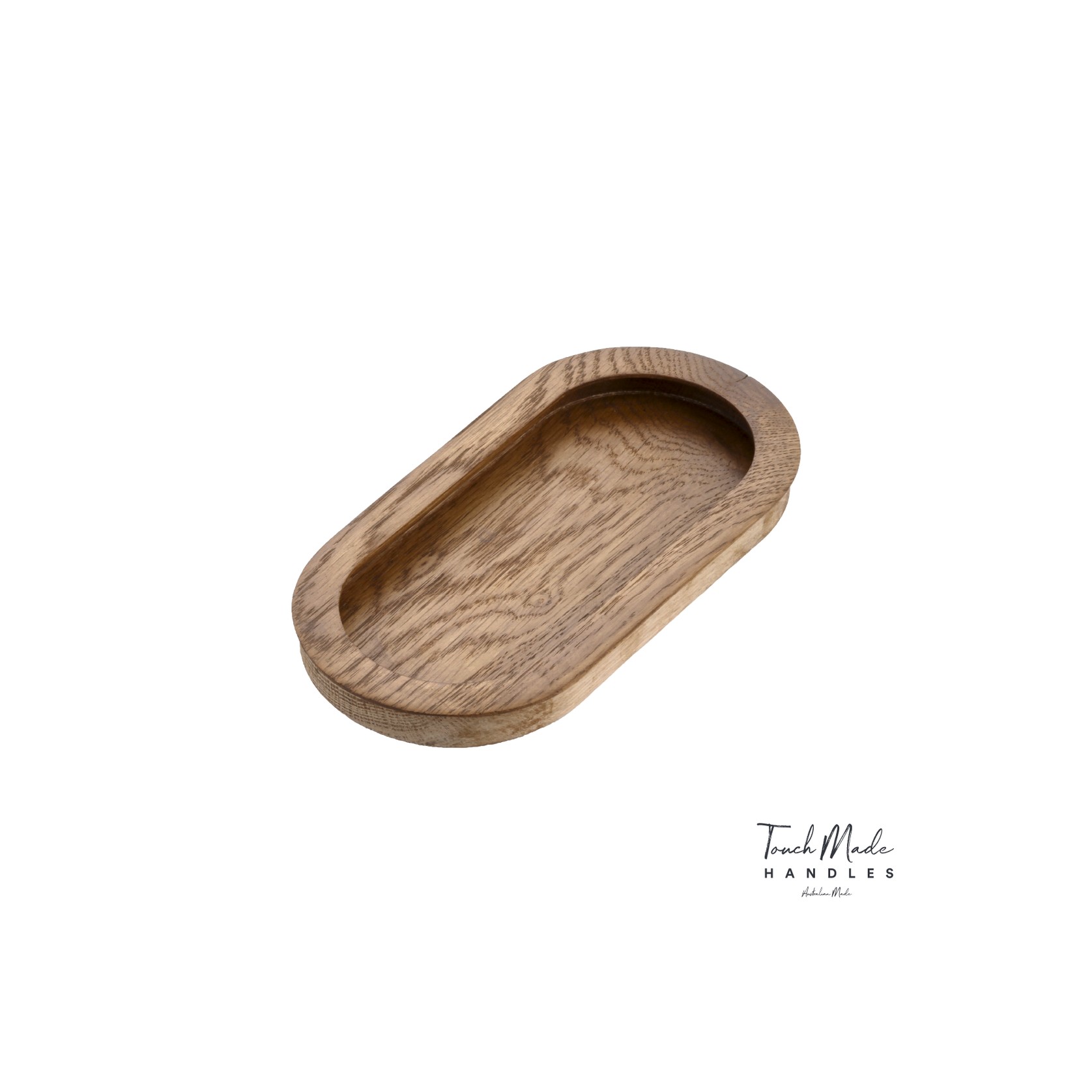 Cascade Recessed Oval Large Timber Handles gallery detail image