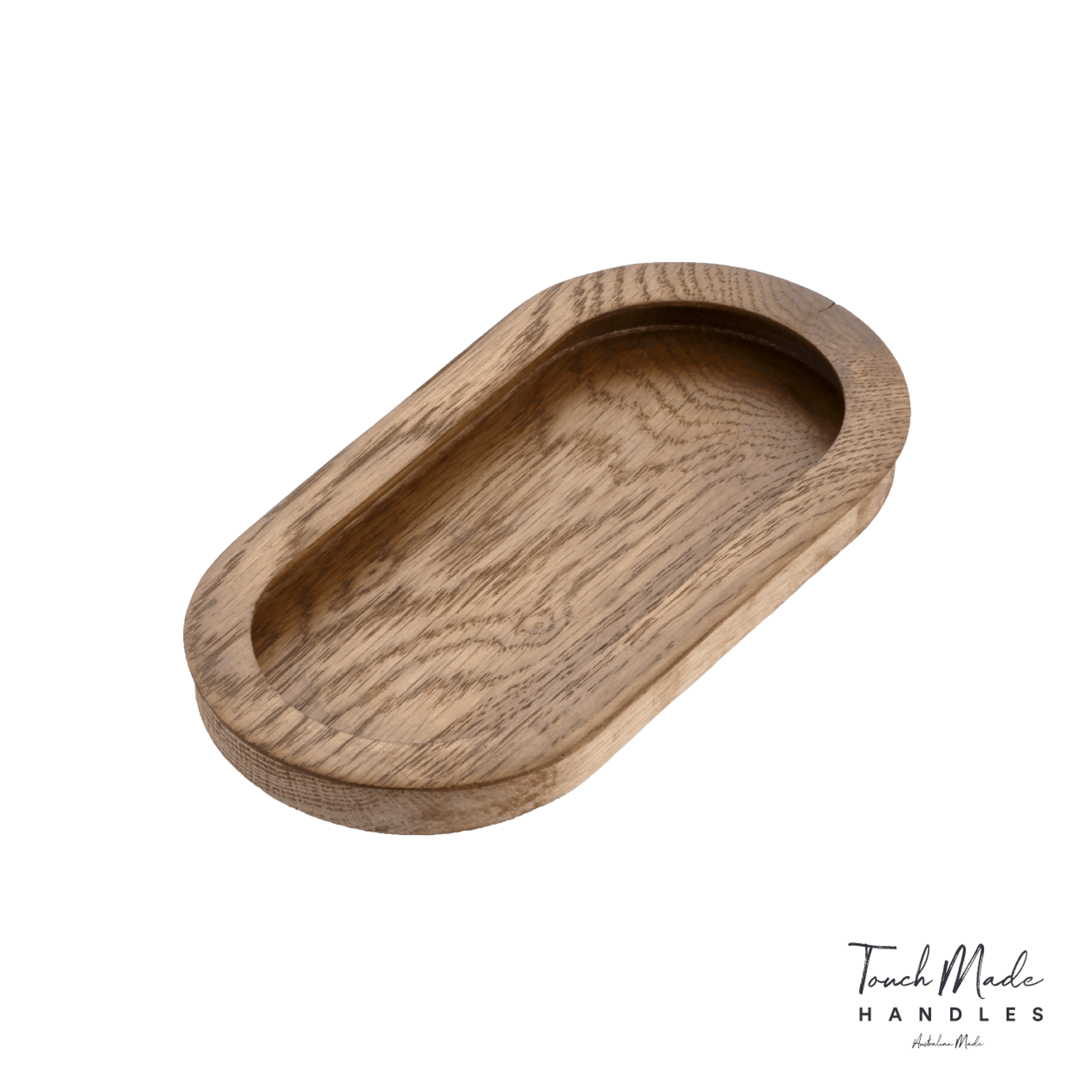 Cascade Recessed Oval Large Timber Handles gallery detail image