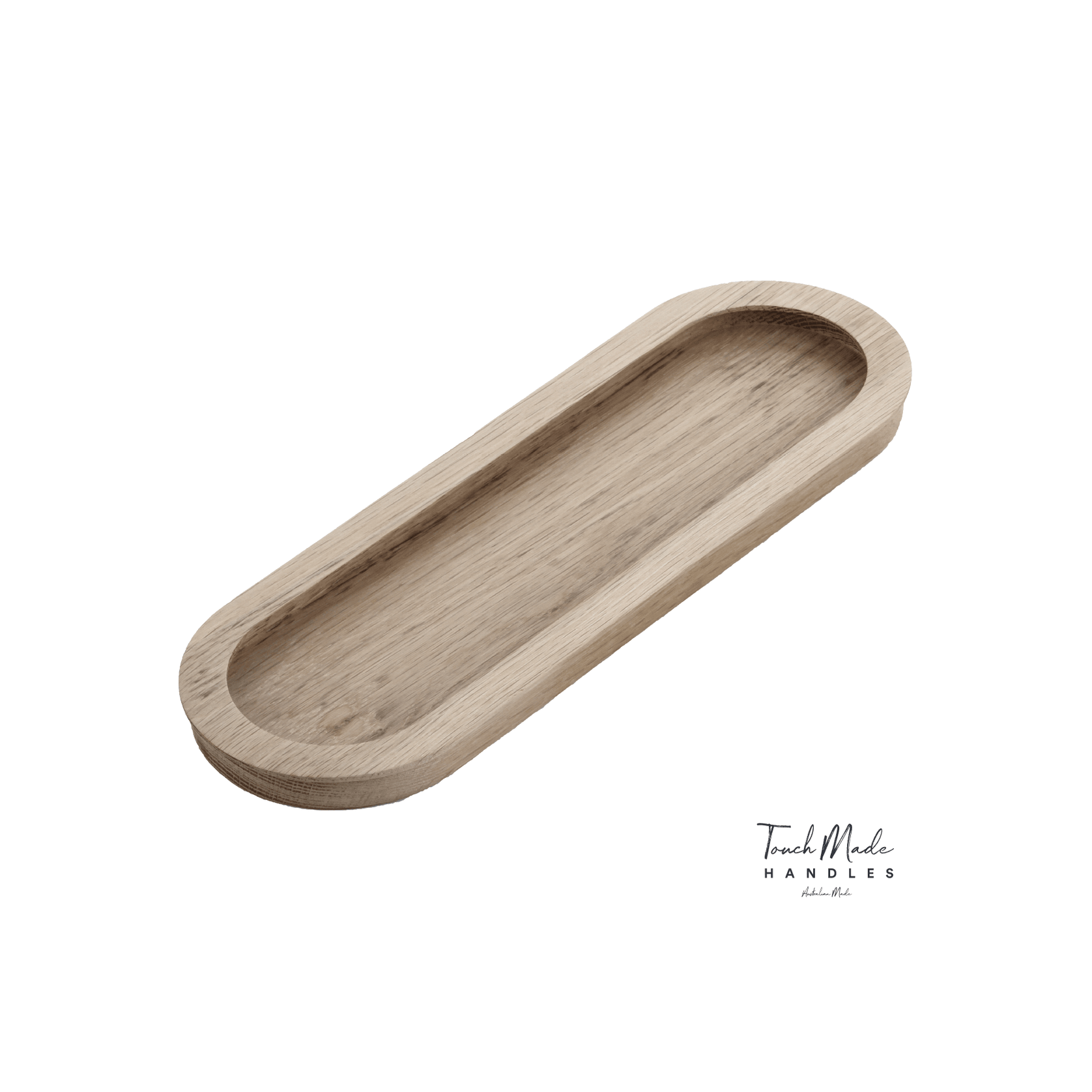 Cascade Recessed Oval Large Timber Handles gallery detail image