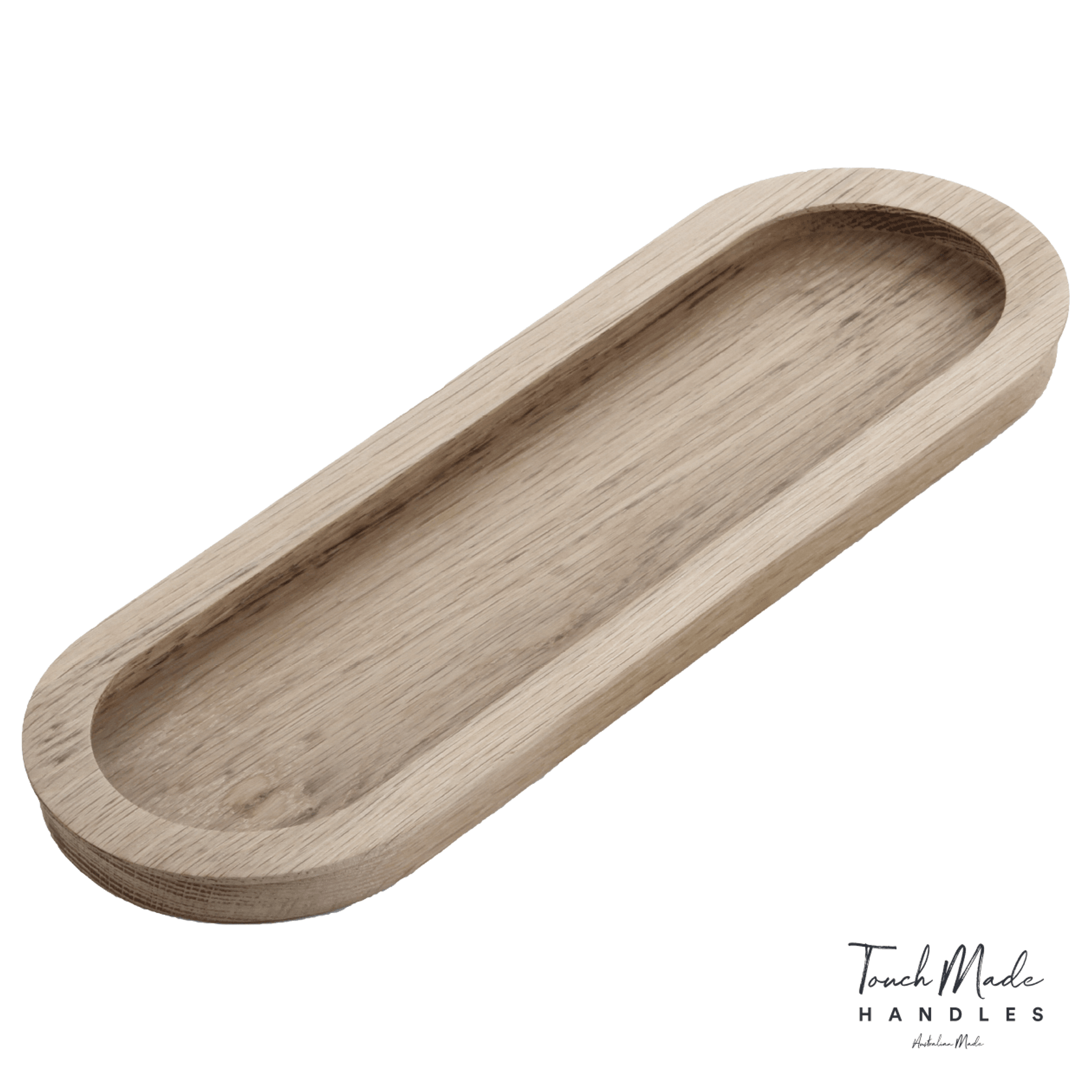 Cascade Recessed Oval Large Timber Handles gallery detail image