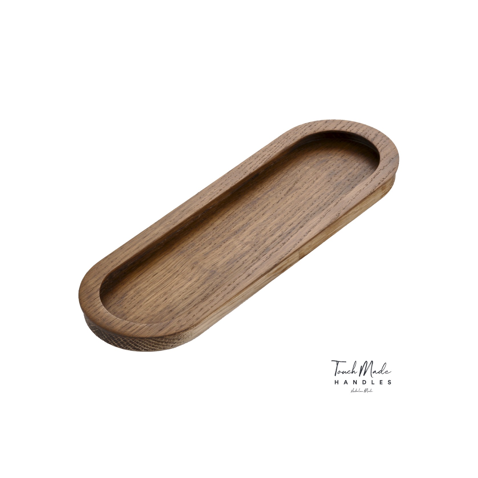 Cascade Recessed Oval Large Timber Handles gallery detail image