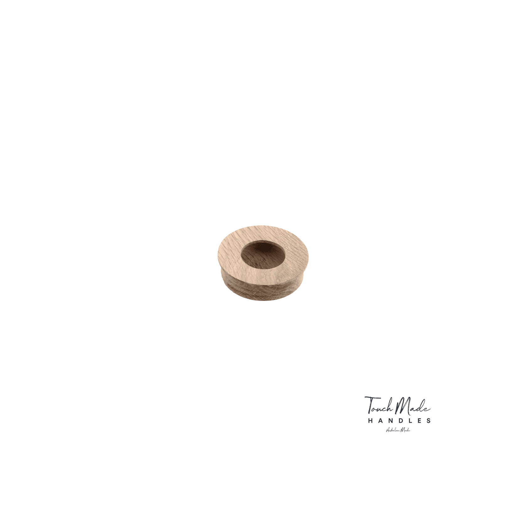 Cascade Recessed Round Timber Handles gallery detail image