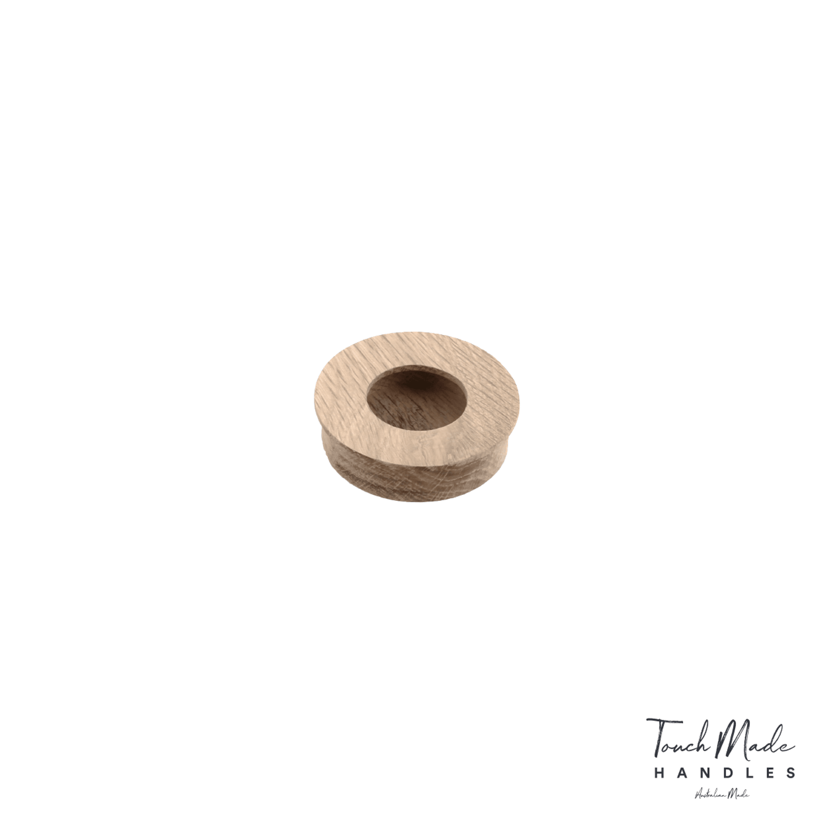 Cascade Recessed Round Timber Handles gallery detail image