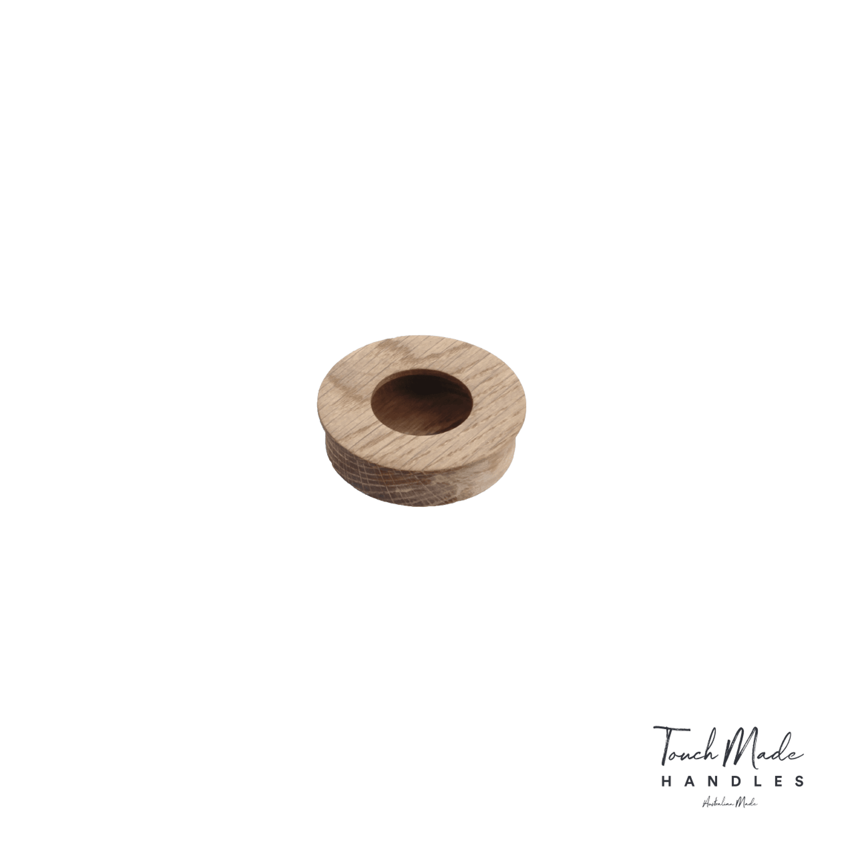Cascade Recessed Round Timber Handles gallery detail image