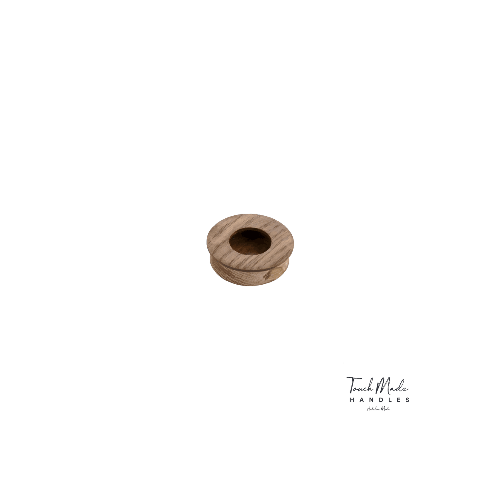 Cascade Recessed Round Timber Handles gallery detail image