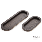 Cascade Recessed Oval Large Timber Handles gallery detail image