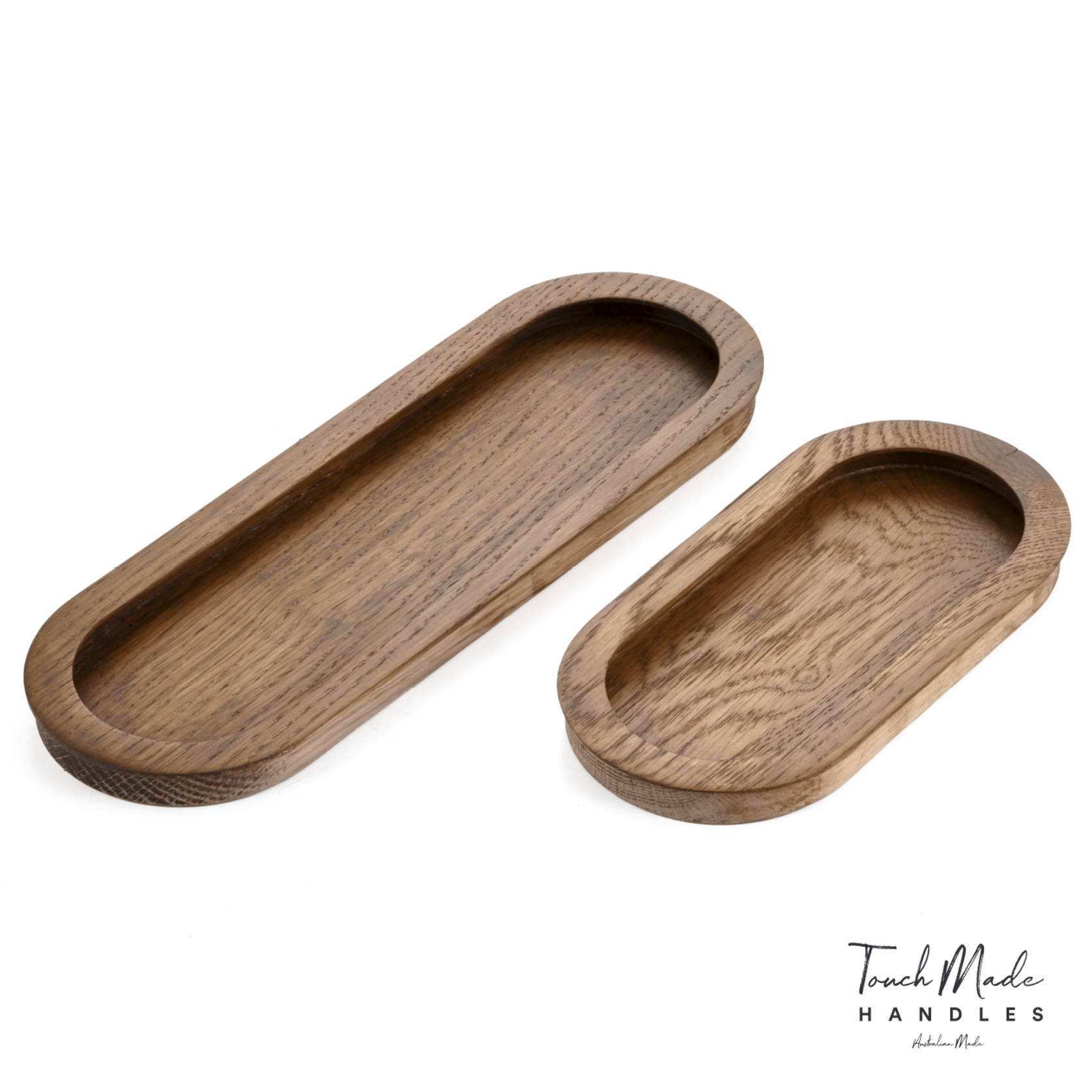 Cascade Recessed Oval Large Timber Handles gallery detail image