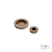 Cascade Recessed Round Timber Handles gallery detail image