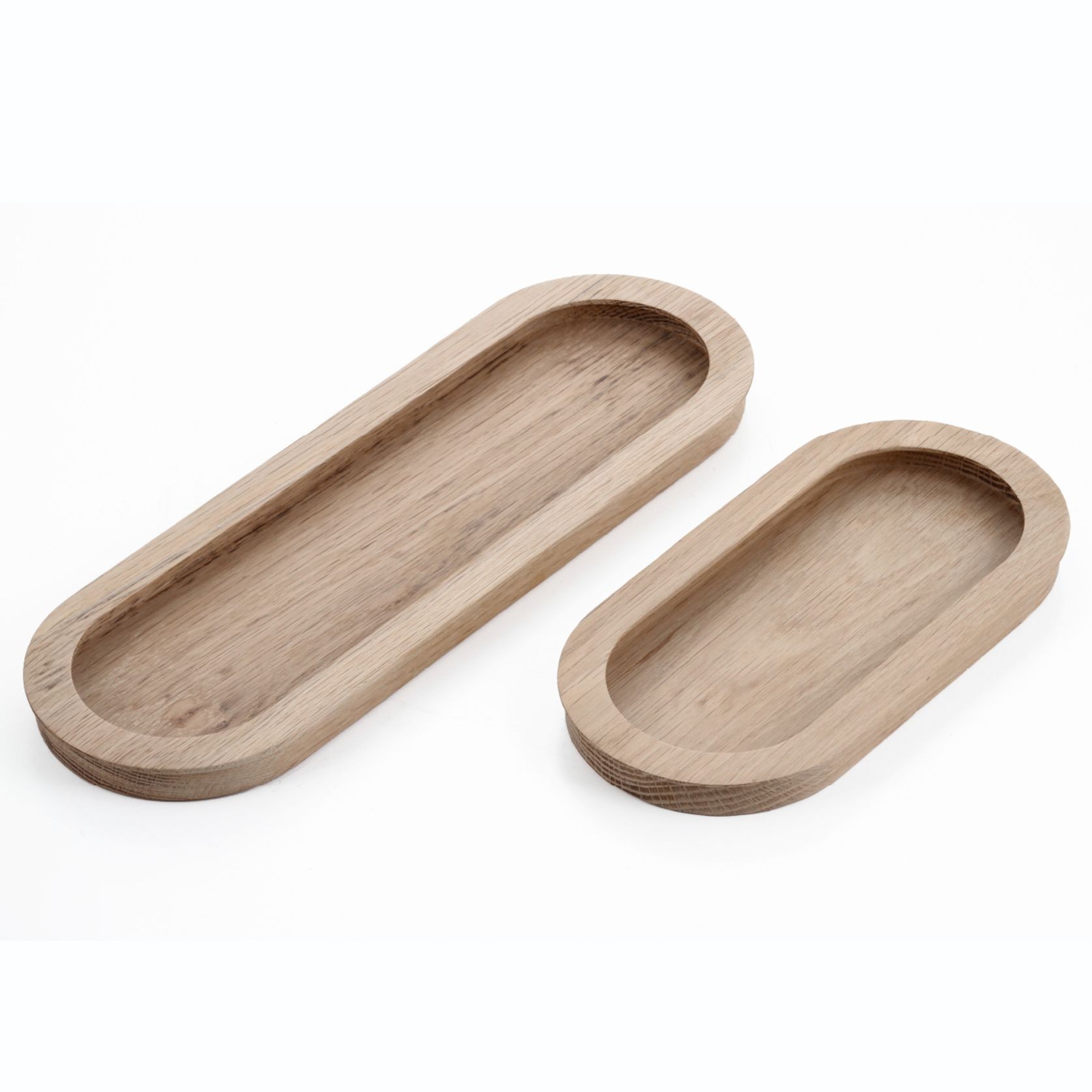 Cascade Recessed Oval Large Timber Handles gallery detail image