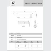 Cronulla Solid Brass Drawer Handles gallery detail image