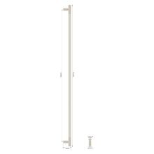 Textured Solid Brass Pull Handle - Diamond Knurled gallery detail image