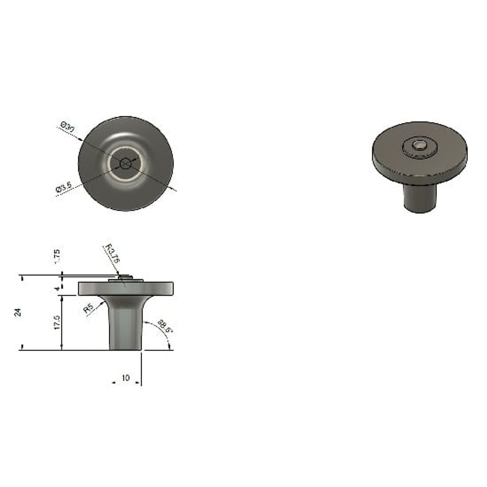 Gaziano Otto D Handle gallery detail image