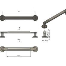 Gaziano Otto D Cabinet Handle & Knob gallery detail image