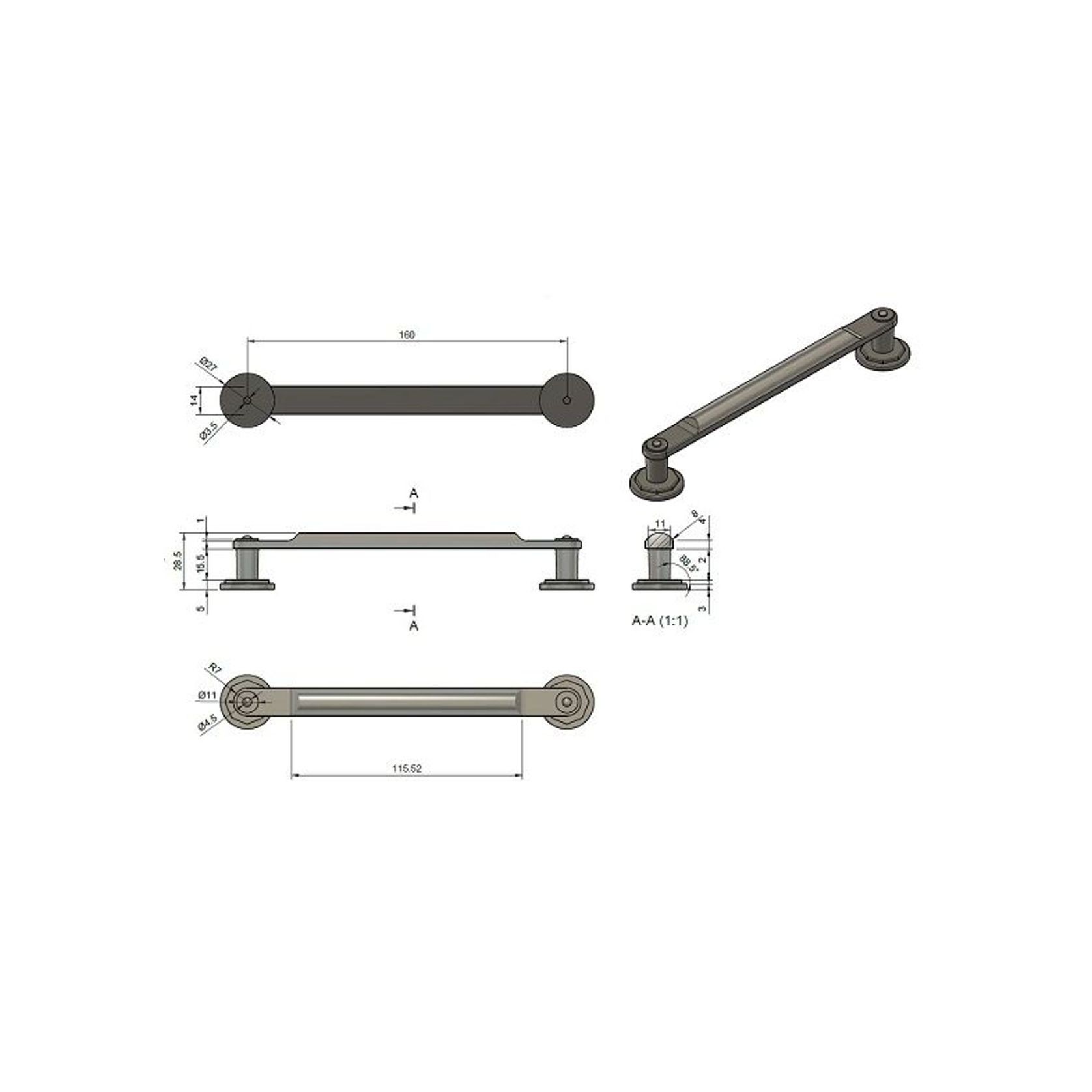 Gaziano Otto D Handle gallery detail image