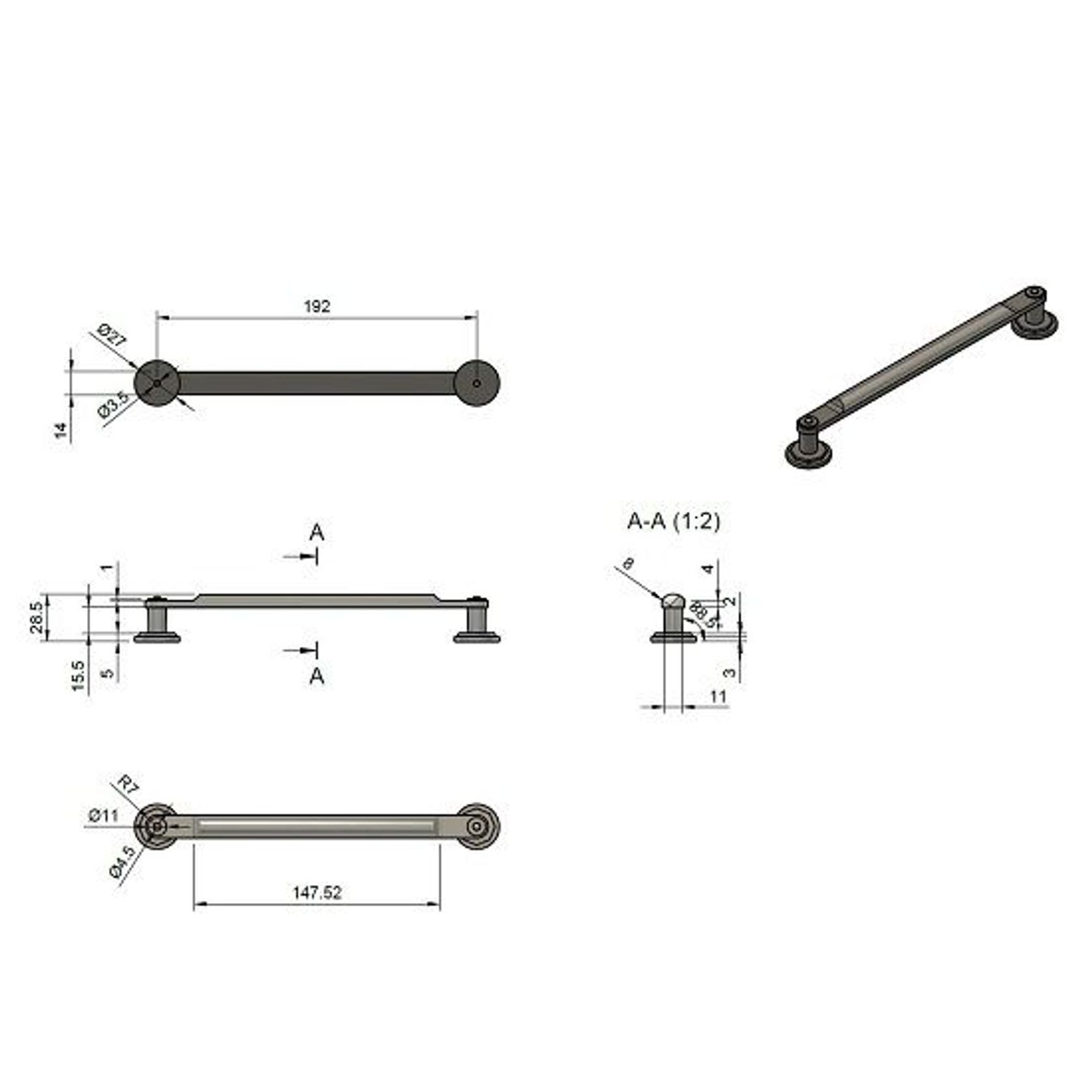 Gaziano Otto D Handle gallery detail image