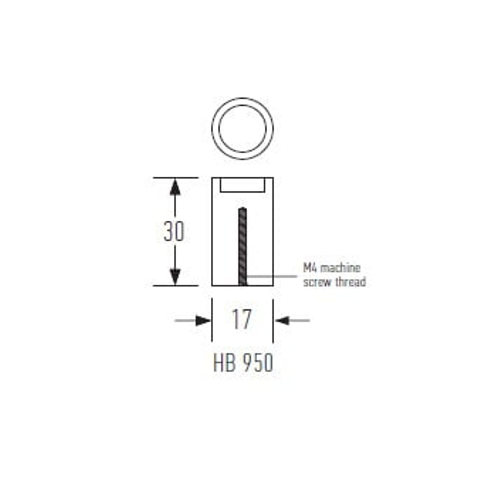 HB900 Series Solid Brass Cabinet Knobs gallery detail image