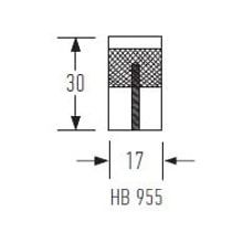 HB900 Series Solid Brass Cabinet Knobs gallery detail image