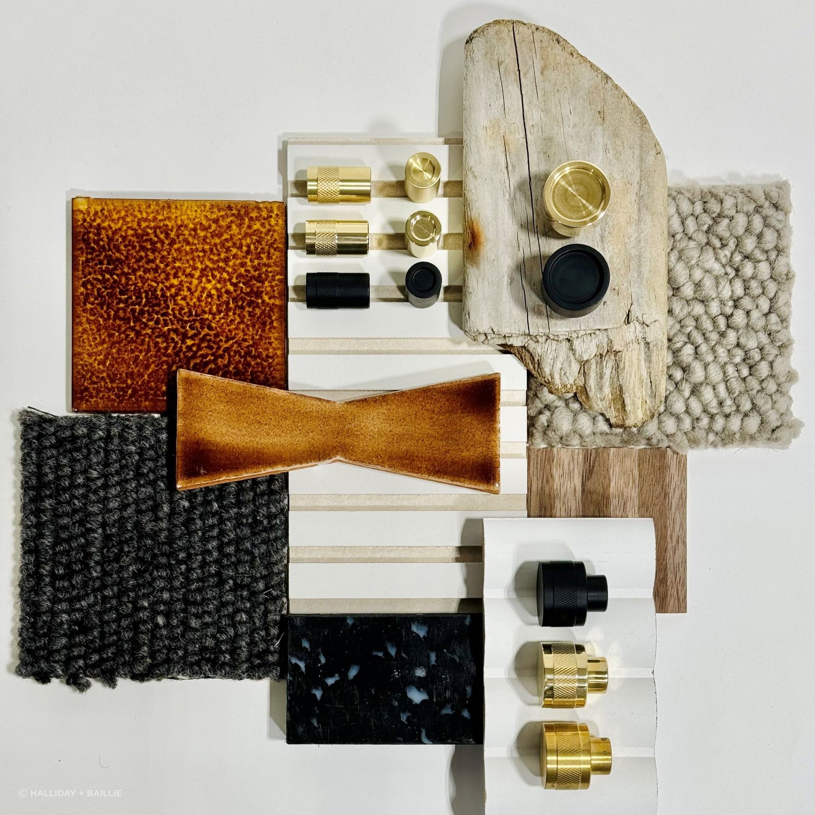 HB900 Series Solid Brass Cabinet Knobs gallery detail image