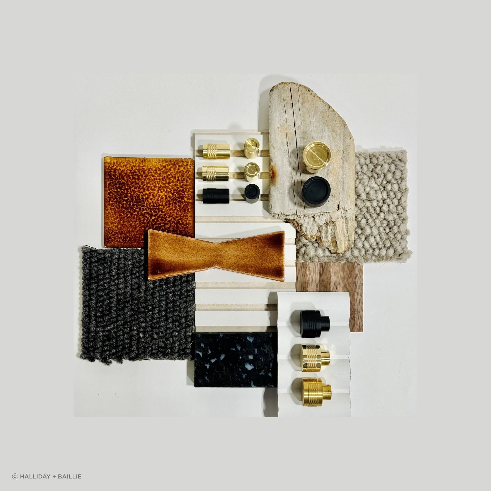 HB900 Series Solid Brass Cabinet Knobs gallery detail image