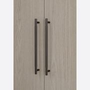 Textured Solid Brass Pull Handle - Plain gallery detail image