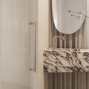 Textured Solid Brass Pull Handle - Plain gallery detail image