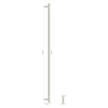 Textured Solid Brass Pull Handle - Plain gallery detail image