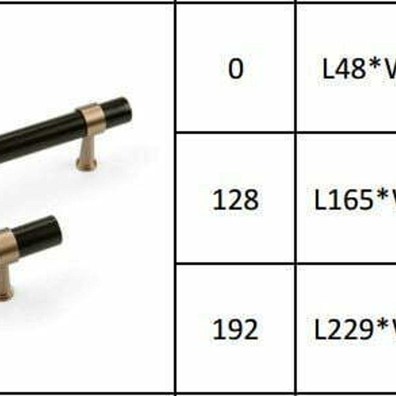 KT&CO Kitchen handles pull matte black Brass Byron Bay gallery detail image