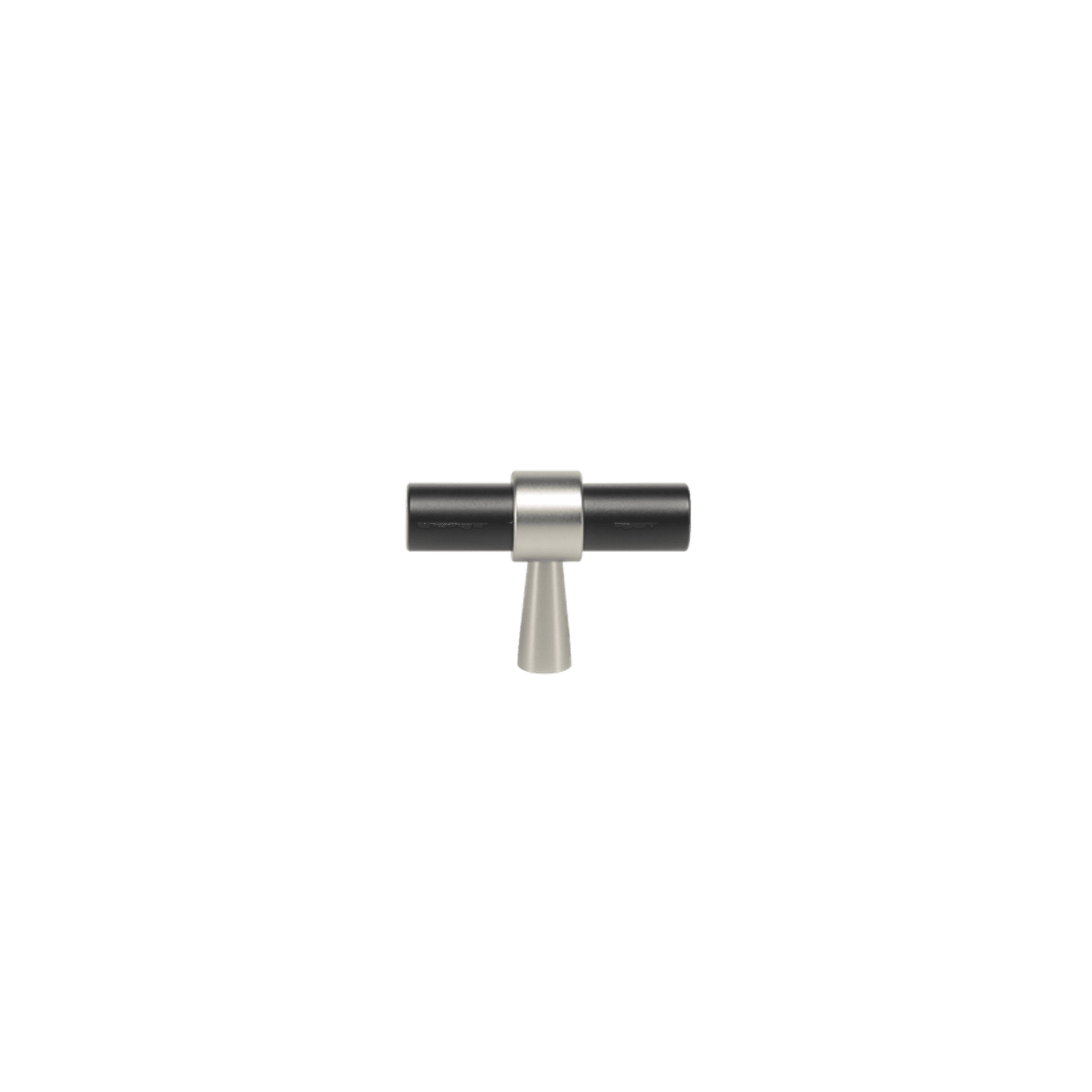 KT&CO Kitchen handles pull matte black Nickel Byron Bay gallery detail image