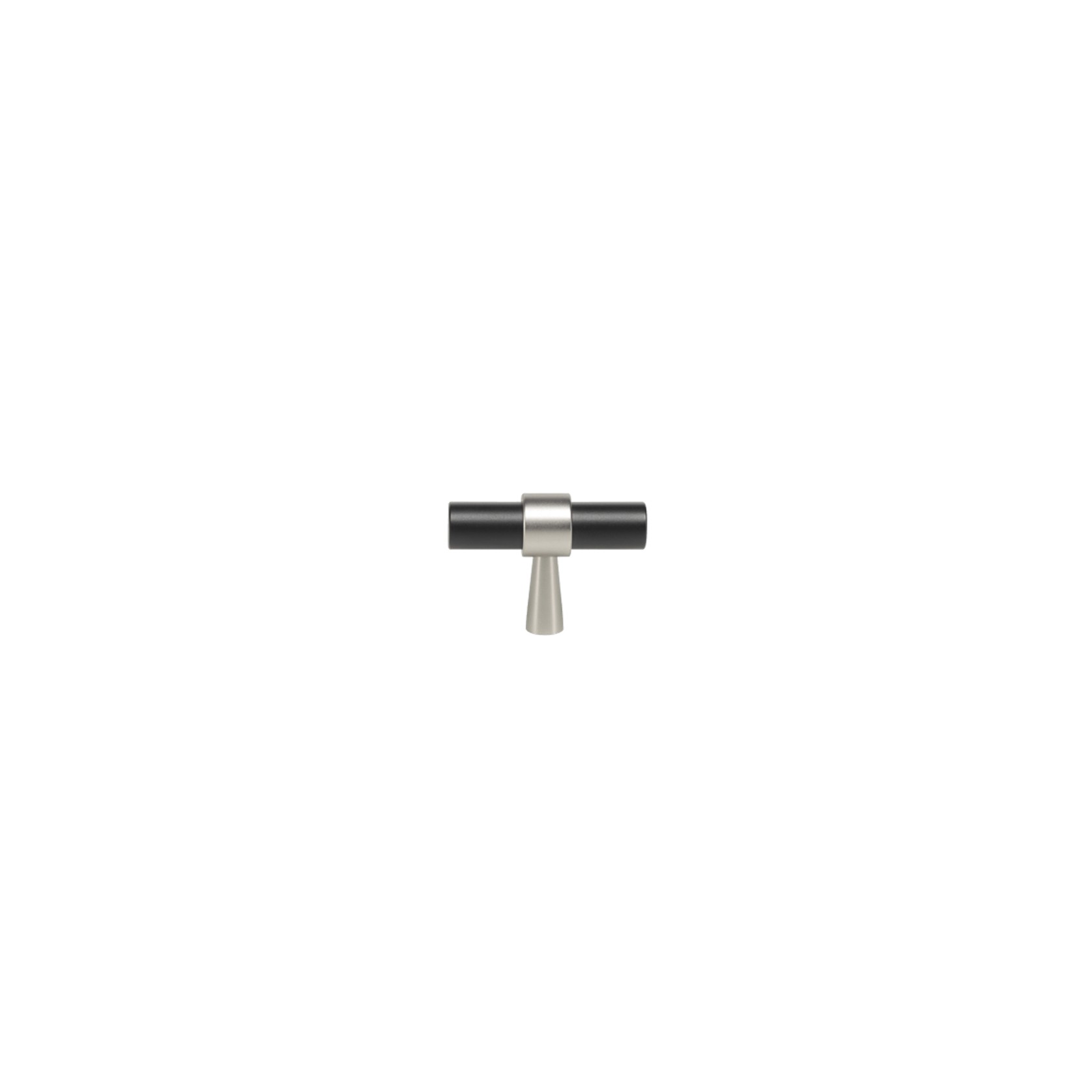 KT&CO Kitchen handles pull matte black Nickel Byron Bay gallery detail image