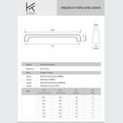 Kitchen handles Surfers Paradise Matt black /Brushed brass/Brushed nickel gallery detail image