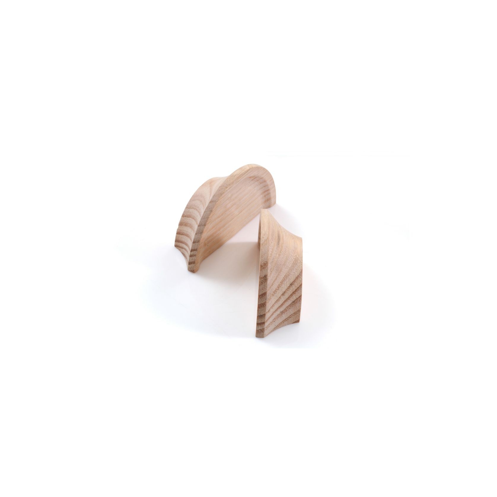 Timber Dished Semi-Round I Handles gallery detail image