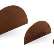 Hand Crafted Timber Half Moon Handles gallery detail image