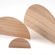 Hand Crafted Timber Half Moon Handles gallery detail image