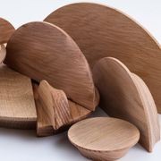 Hand Crafted Timber Half Moon Handles gallery detail image