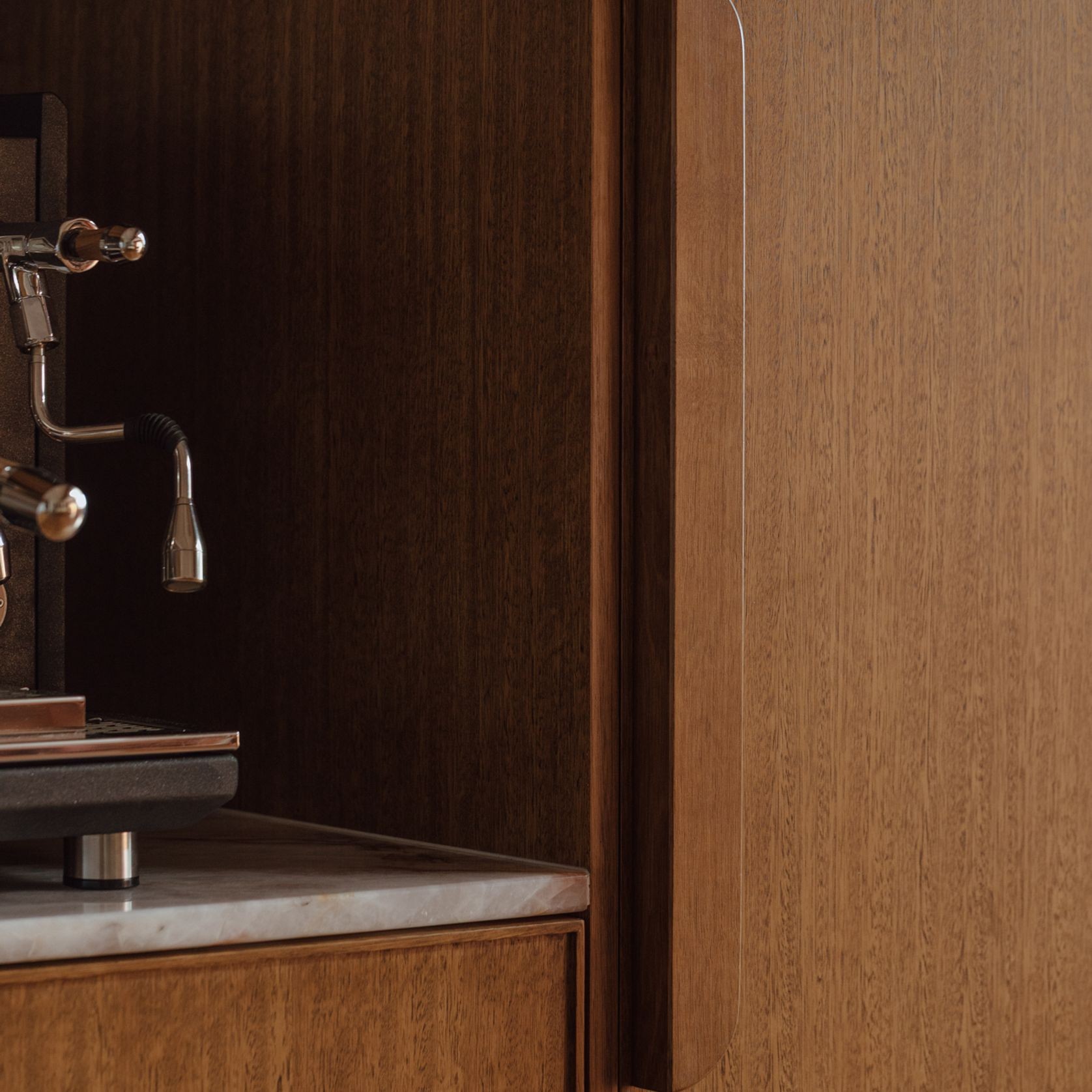 Hira Rounded Corners - Timber Door Handle - SDH004RC gallery detail image