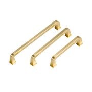 KT&CO Kitchen hamptons handles shepparton Matt black/Brushed brass/Brushed nickel/Chrome gallery detail image