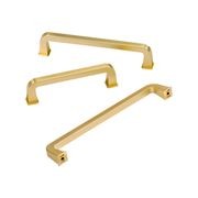 KT&CO Kitchen hamptons handles shepparton Matt black/Brushed brass/Brushed nickel/Chrome gallery detail image