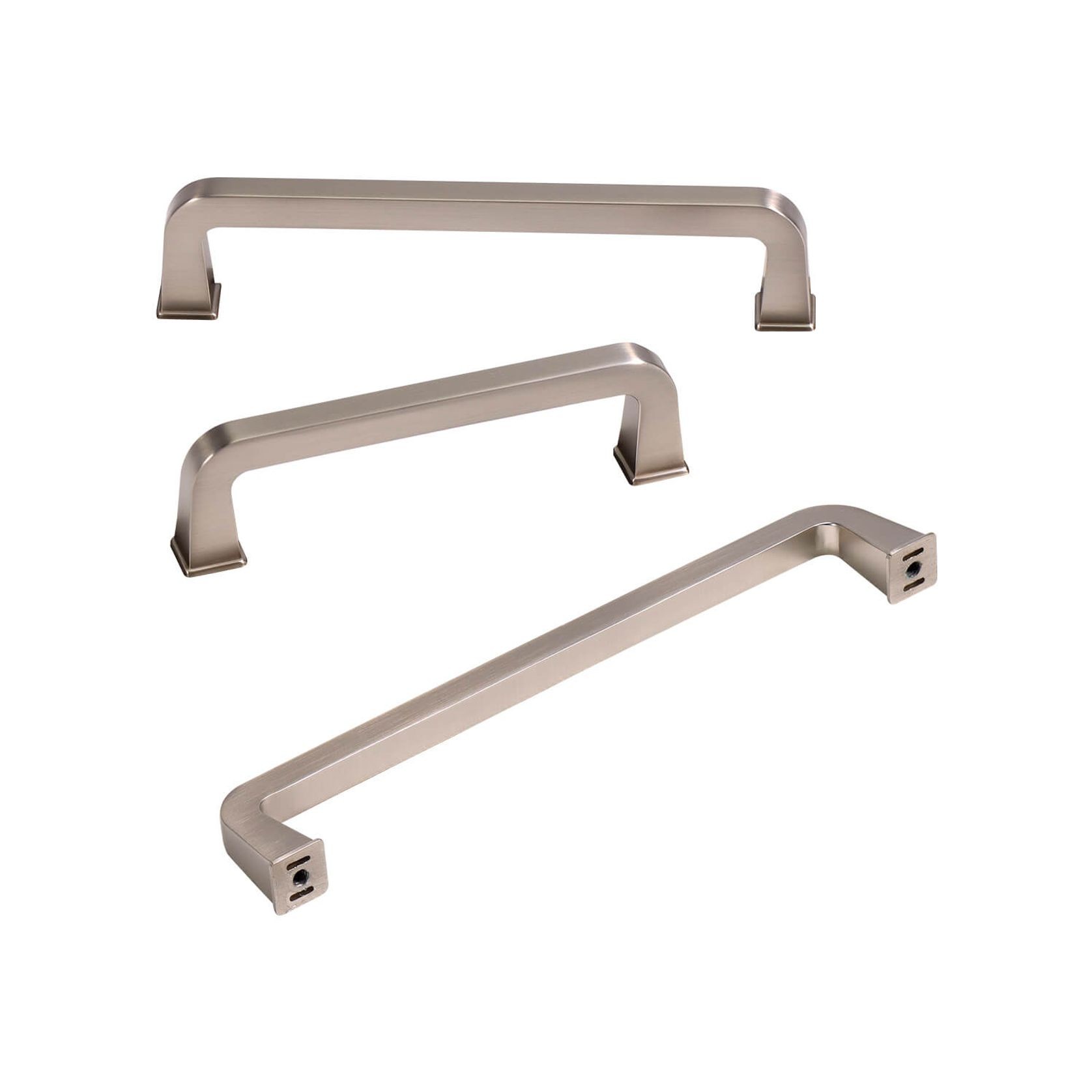 KT&CO Kitchen hamptons handles shepparton Matt black/Brushed brass/Brushed nickel/Chrome gallery detail image