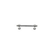 KT&CO Hampton style kitchen handles hamilton Murray Beach chrome/nickel/ brass /black gallery detail image