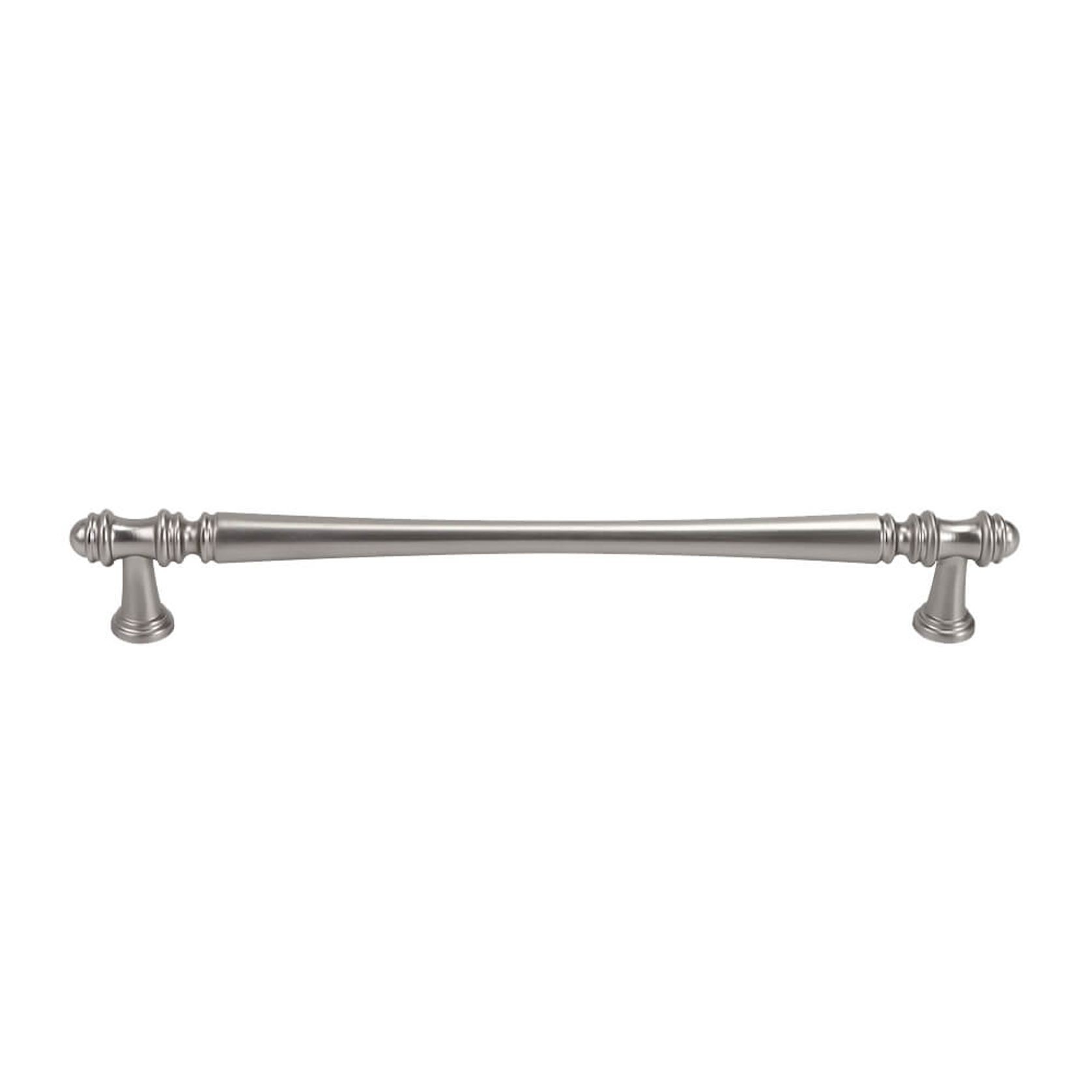 KT&CO Hampton style kitchen handles Toorak brushed nickel / chrome gallery detail image