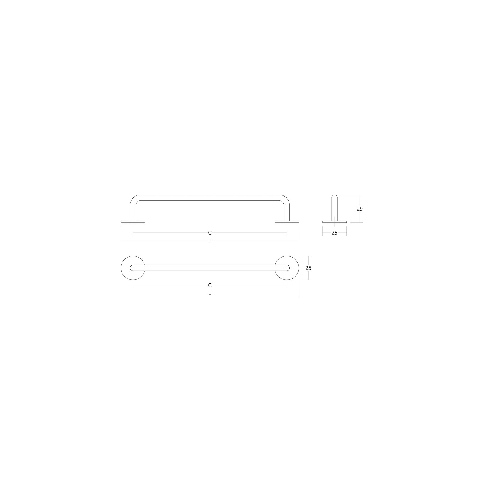 BELT Cabinet Handle gallery detail image