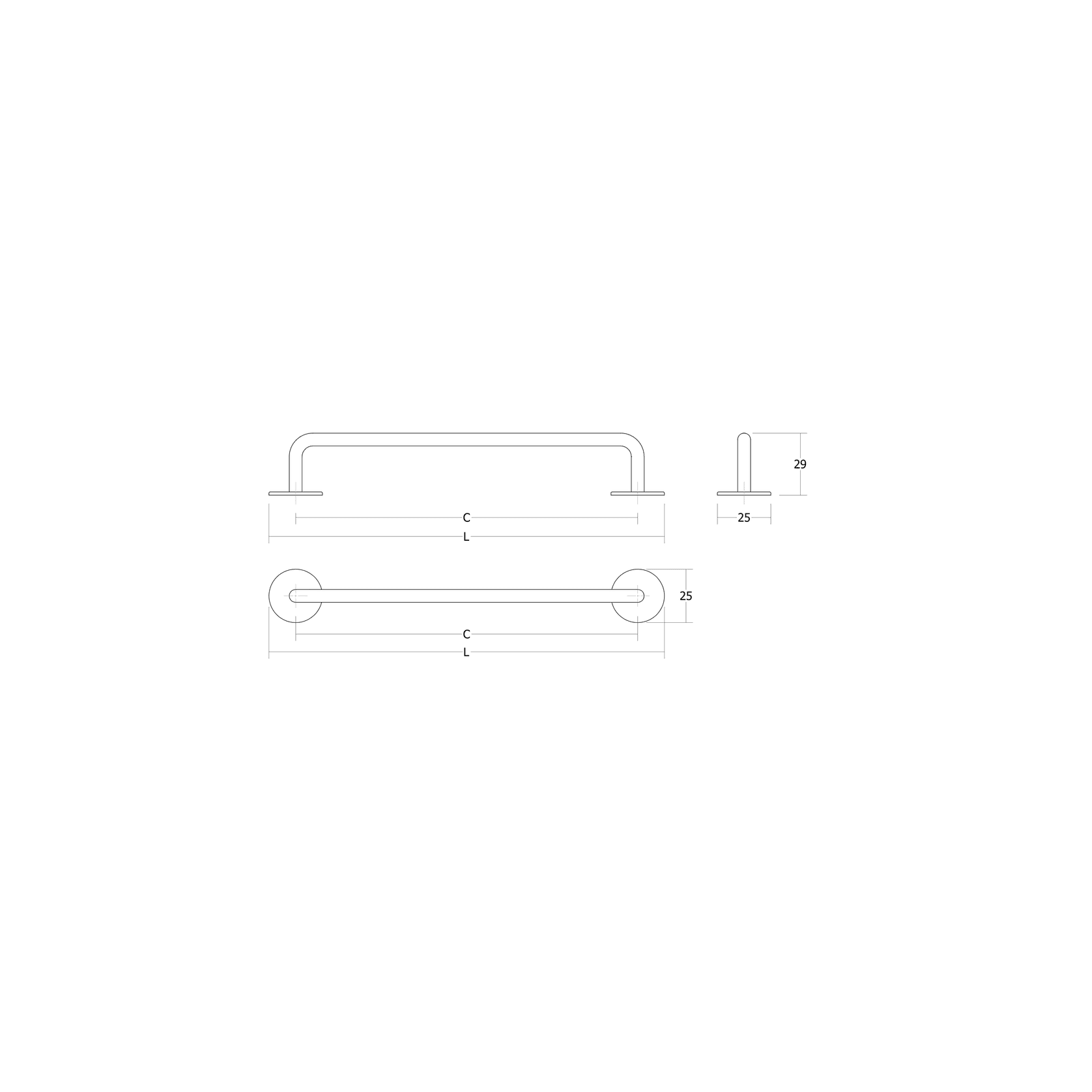 BELT Cabinet Handle gallery detail image