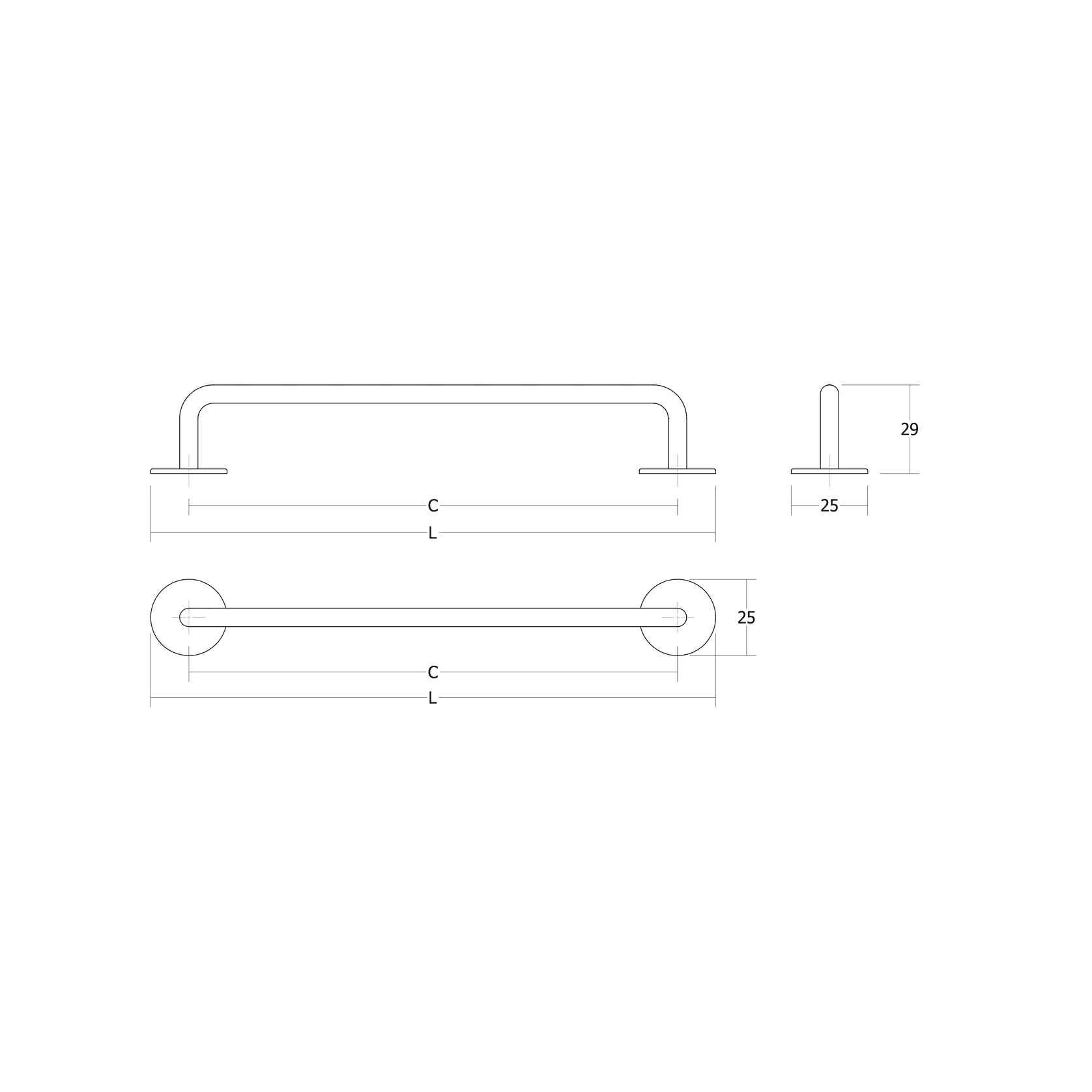 BELT Cabinet Handle gallery detail image
