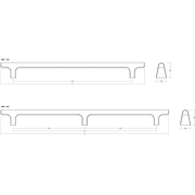 HINOKI BIG Metal Cabinet Handle gallery detail image