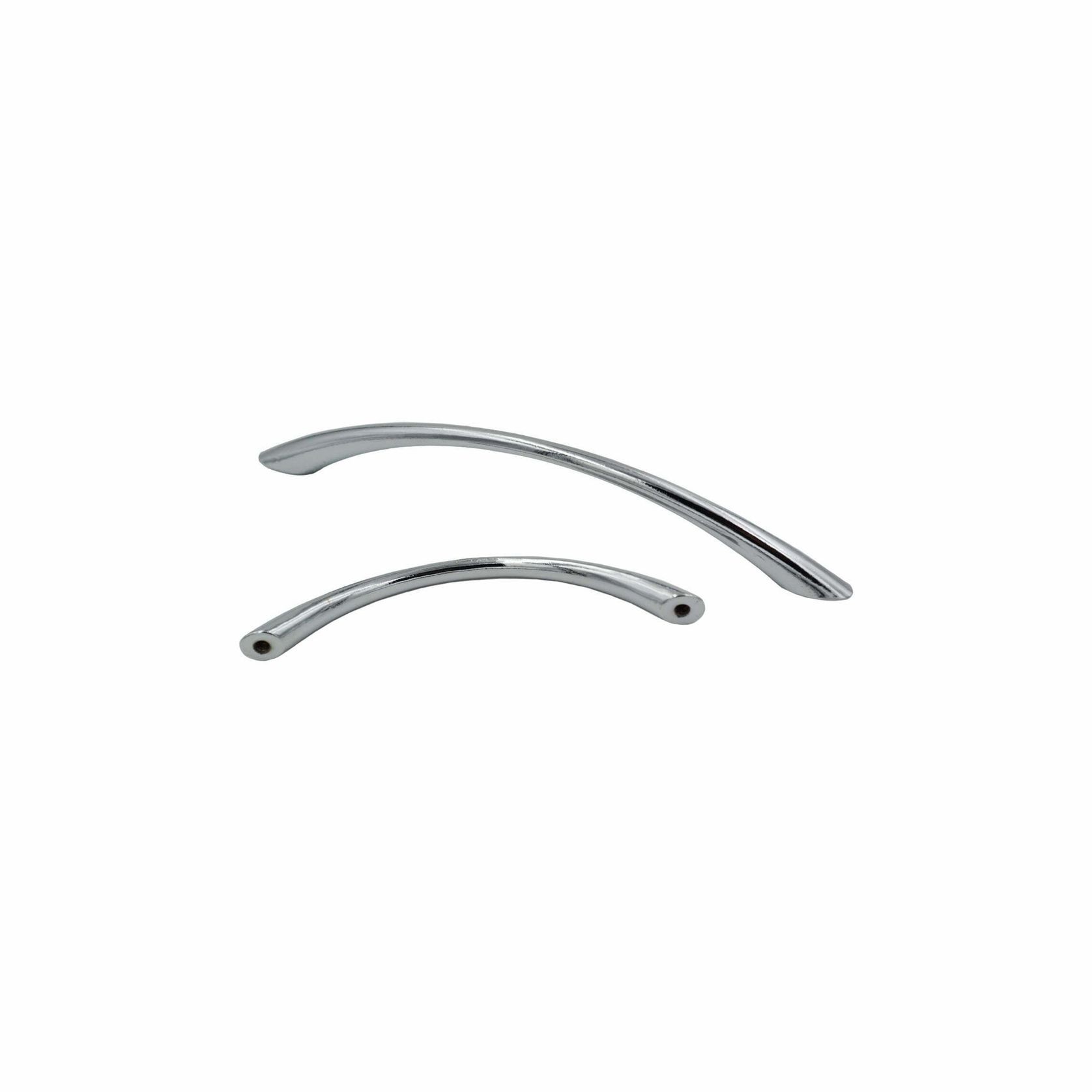 Kitchen cabinet bow handles Matt black /bushed nickel / chrome gallery detail image