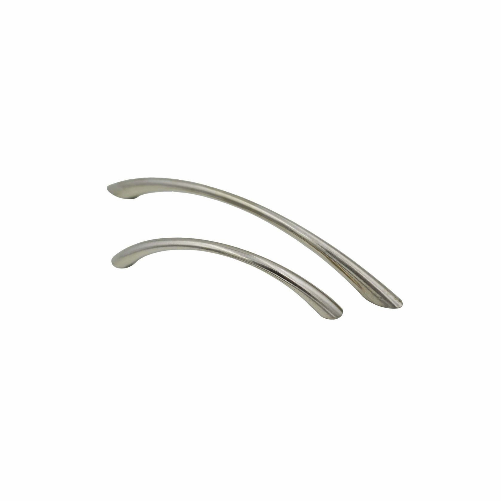 Kitchen cabinet bow handles Matt black /bushed nickel / chrome gallery detail image