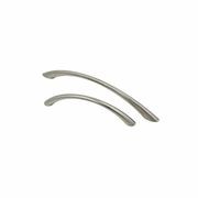 Kitchen cabinet bow handles Matt black /bushed nickel / chrome gallery detail image